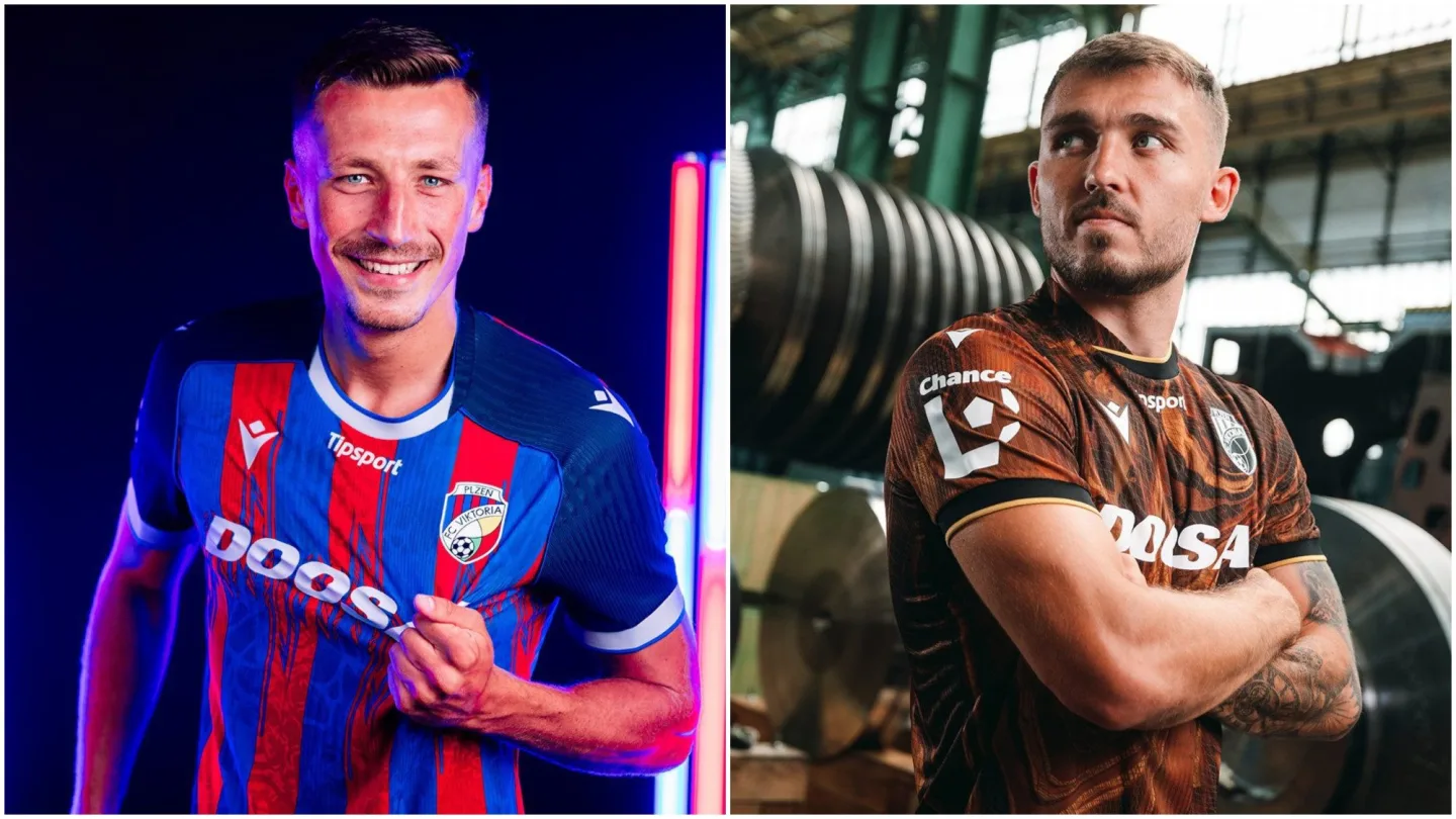 Odkaz na přírodu, průmysl i pivo. FC Viktoria Plzeň představila nové dresy