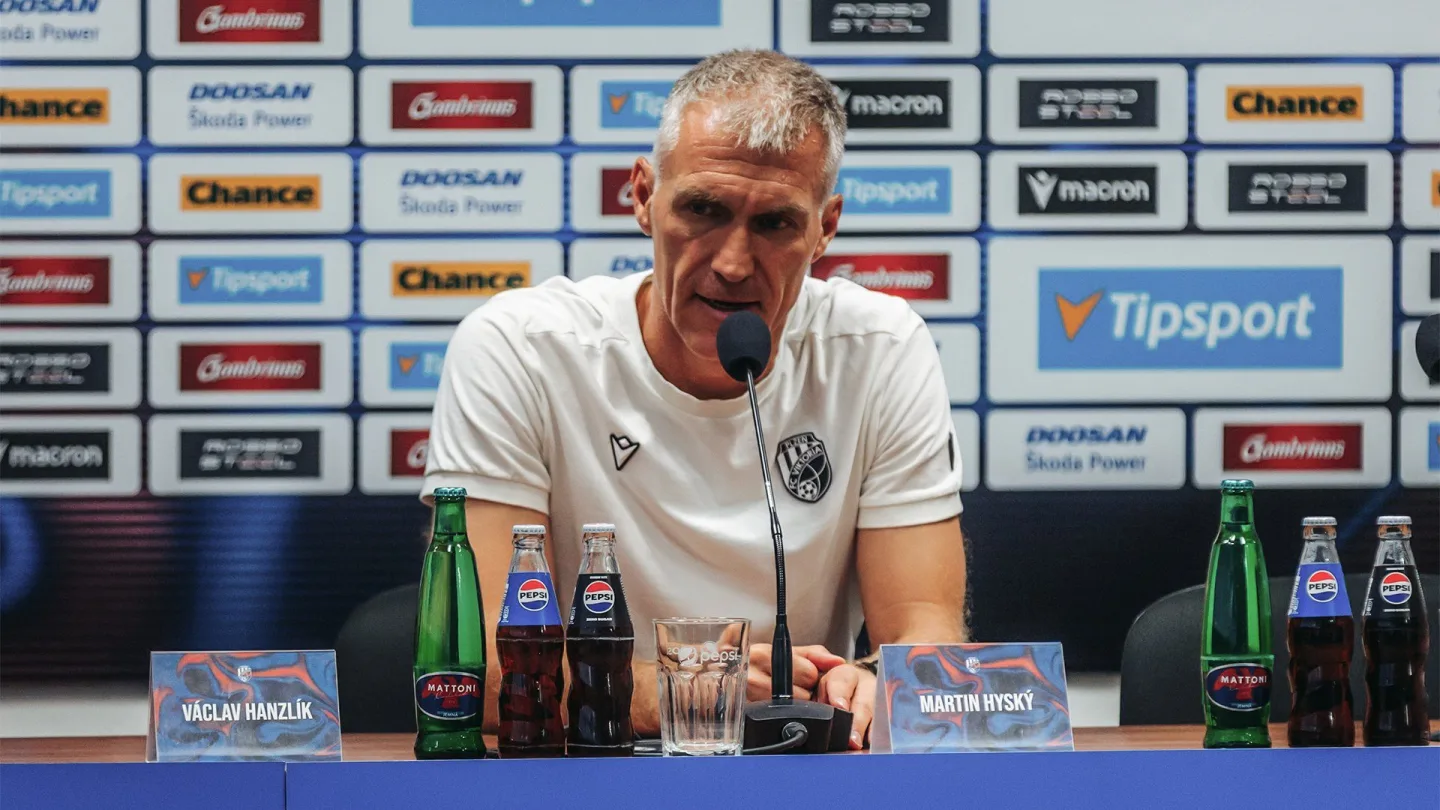 Martin Hyský, trenér FC Viktorie Plzeň