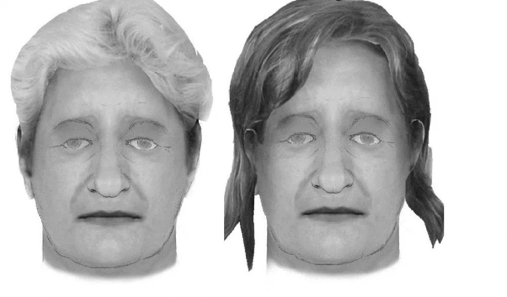 Původní identikit, který policie zveřejnila letos v zimě Původní identikit, který policie zveřejnila letos v zimě