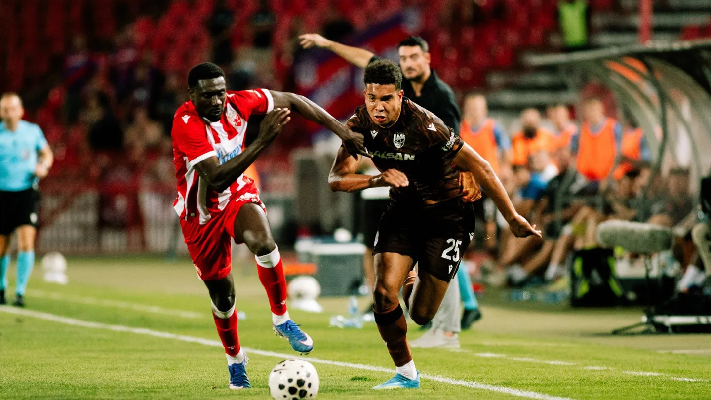 Fotbalisté Plzně prohráli v Bělehradě 0:3 a v EL se jim výrazně vzdálil postup