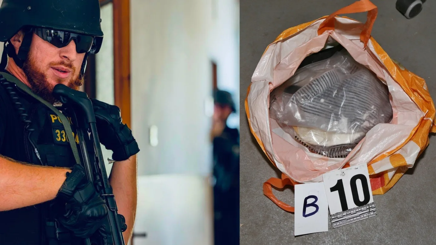Kokain prodával i po návratu z vězení. Policie u muže našla kilo drogy a 2,2 milionu