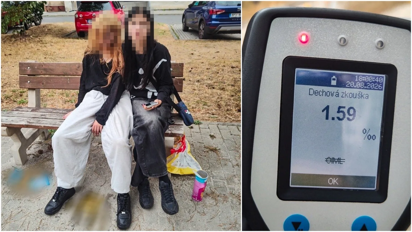 Dvě školačky nasávaly na hřišti z lahve vodky, veřejnost se jich ještě zastává