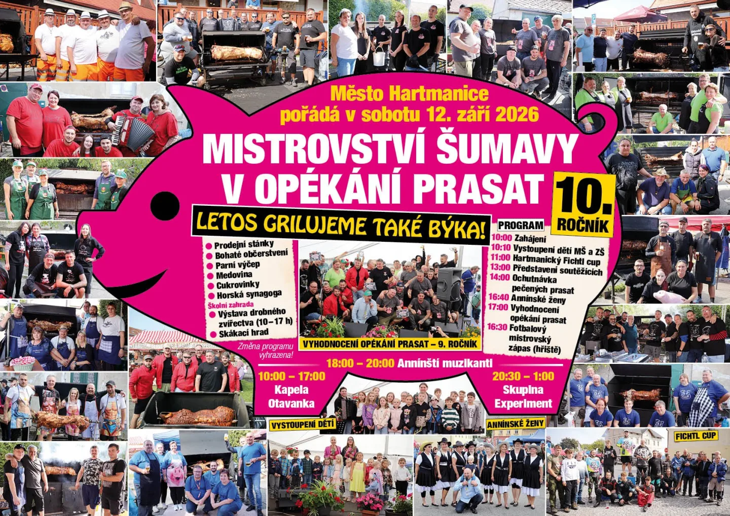 Mistrovství Šumavy v opékání prasat