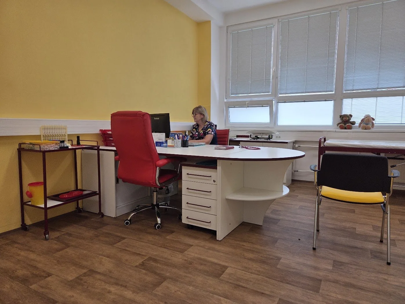 Rodiče tisíců dětí o své pediatričky nepřišli. Mají nové prostory v bývalém úřadu