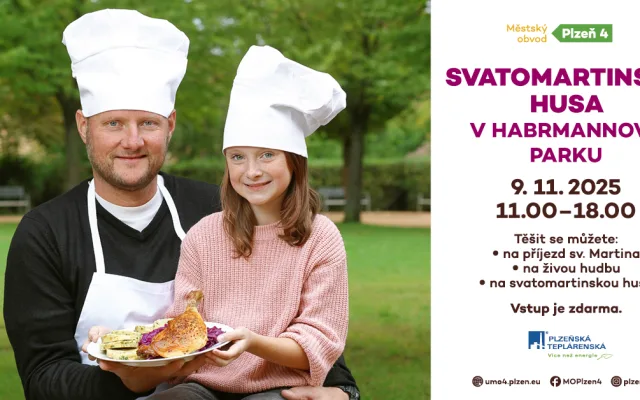 Svatomartinská husa na Doubravce
