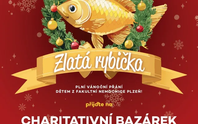 Charitativní bazárek v rámci Zlaté rybičky