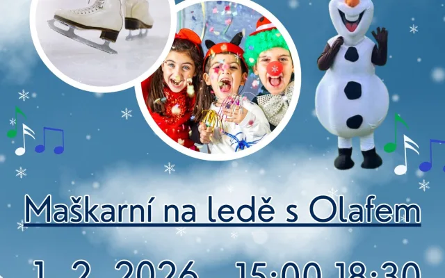 Maškarní na ledě s Olafem