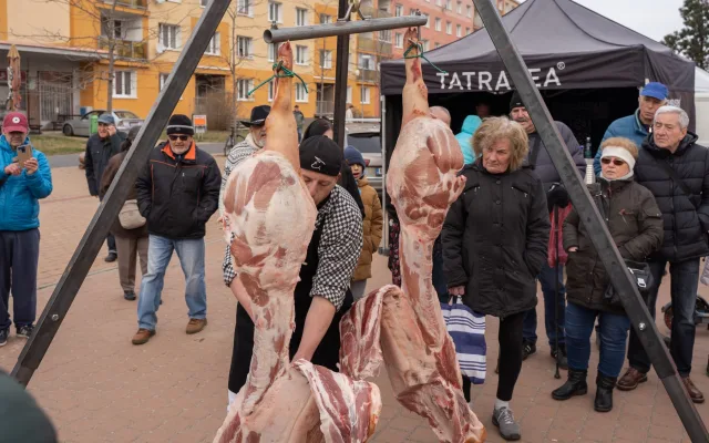 Zabijačkové hody ve Skvrňanech 