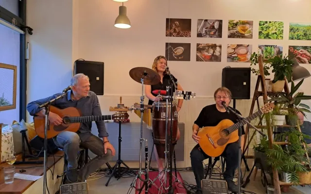 SPOLEKTIV TRIO: Koncert mezi knihami