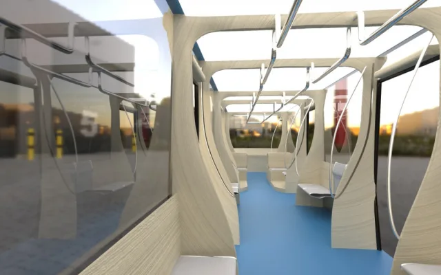 Plzeňští studenti jako vizi dopravy ukázali tramvaje bez řidiče.