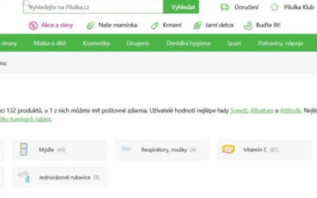Prodejci zneužili epidemie, na eshopech nabízeli zázračné doplňky stravy