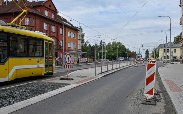 Nová křižovatka ulic Kaplířova–Klatovská–U Borského parku začne fungovat od 13. června