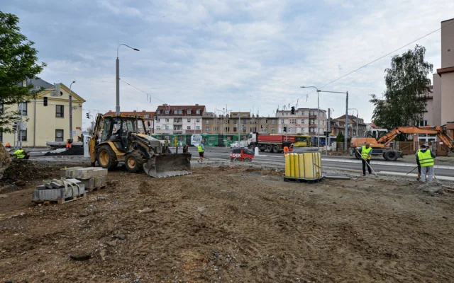 Nová křižovatka ulic Kaplířova–Klatovská–U Borského parku začne fungovat od 13. června