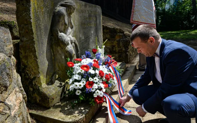 Pietní akt v místě bývalého popraviště pořádalo město Plzeň