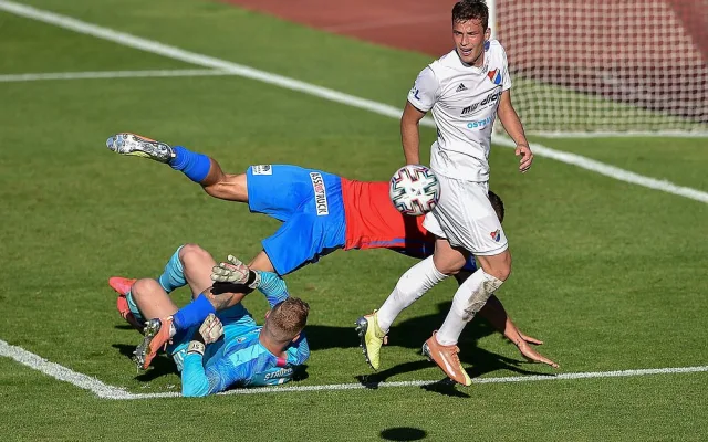 S čistým kontem absolvoval premiéru v brance FC Viktoria Plzeň Jindřich Staněk