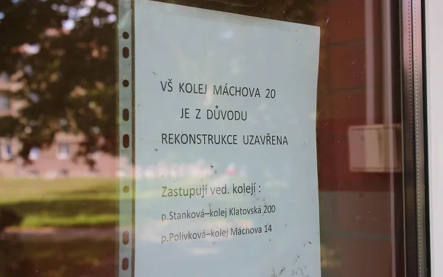 Konečně se studenti dočkají, kompletní rekonstrukcí projde kolej v Máchově 20