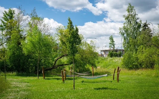 Park u Rakováčku v Rokycanech