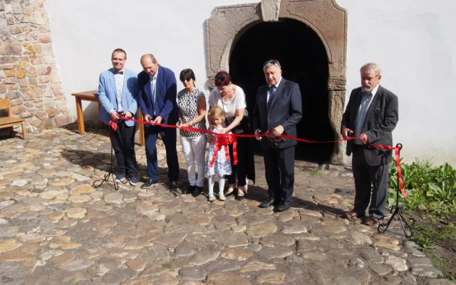 Slavnostní otevření zrekonstruované památky
