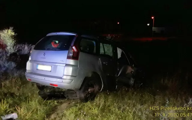 Ranní nehoda u Třemošné