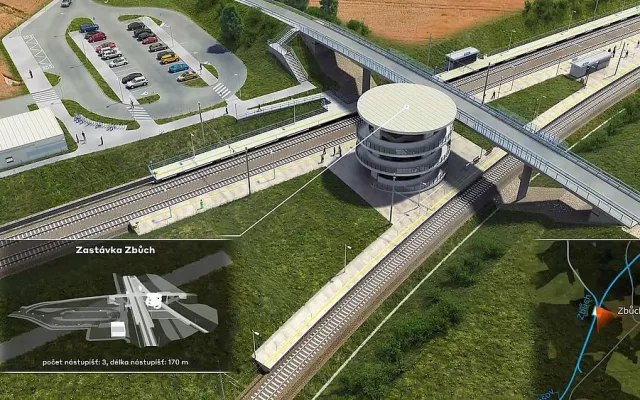 Správa železnic hledá projektanta nové trati z Plzně do Stodu pro rychlost 200 km/h