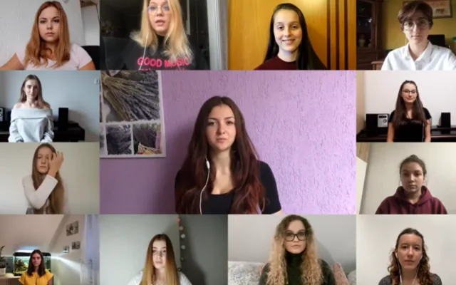 Unikátní projekt základní umělecké školy v Nýřanech dělá radost zdravotníkům po celé zemi