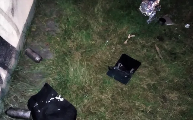 Sprejer zadržený krátce při činu ztratil raději paměť a na své jednání si prý nepamatuje