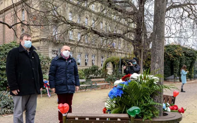 Hodnoty, které nám přinesl 17. listopad 1989 si připomnělo vedení města i kraje