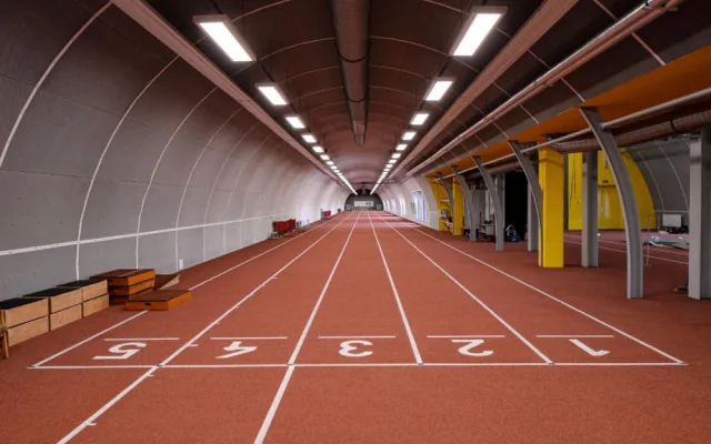 Atletický stadion ve Skvrňanech má od města novou rozcvičovnu za 23,5 milionu