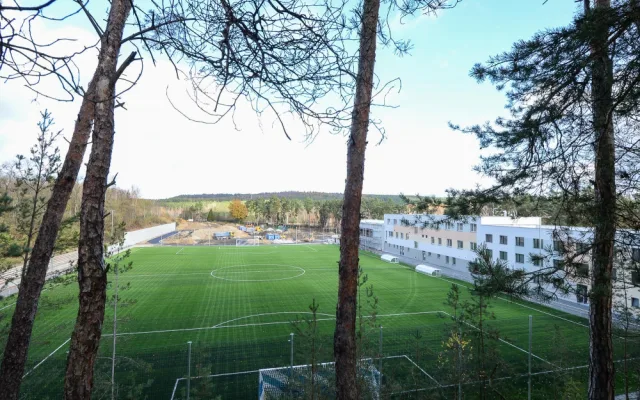 Prokopávka se mění v moderní a víceúčelové sportoviště