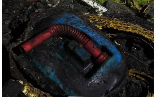 Muž na Tachovsku utrpěl vážné popáleniny po explozi kanystru s benzínem