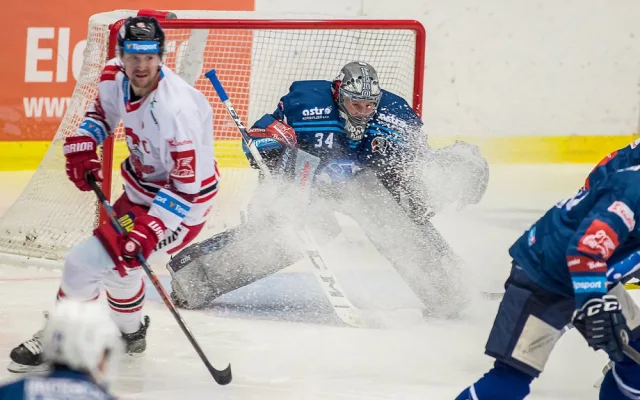 Indiáni padli na domácím ledě v prodloužení s Olomoucí 1:2