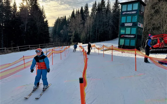Během tří dnů přivítal šumavský Špičák 1600 lyžařů