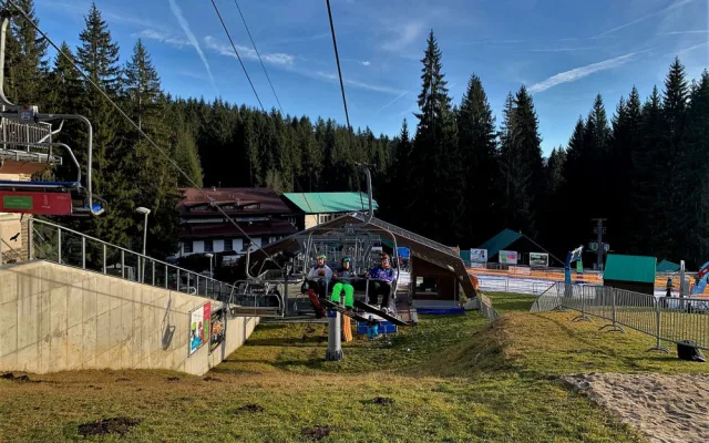 Během tří dnů přivítal šumavský Špičák 1600 lyžařů