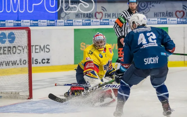 Indiáni zdolali v infarktovém utkání České Budějovice v prodloužení 5:4