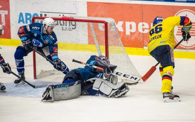 Indiáni zdolali v infarktovém utkání České Budějovice v prodloužení 5:4