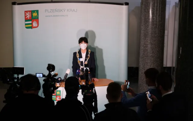 Hejtmanka Plzeňského kraje Ilona Mauritzová (ODS) složila dnes ráno poslanecký mandát