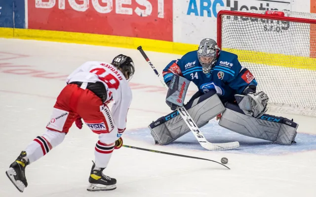 Ani druhý zápas indiánům s HC Olomouc nevyšel, Plzeň prohrála 2:3