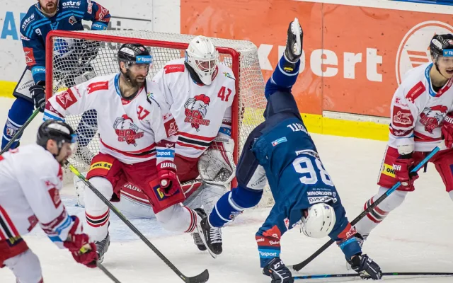 Ani druhý zápas indiánům s HC Olomouc nevyšel, Plzeň prohrála 2:3