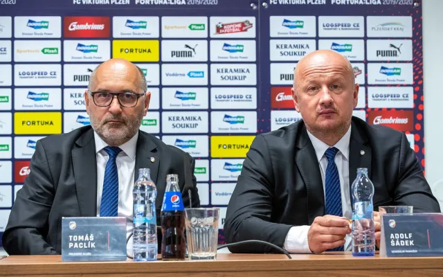 Tomáš Paclík s Adolfem Šádkem