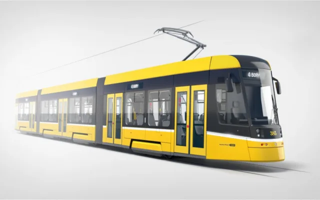 Podívejte se na novou tramvaj, která ještě letos začne jezdit v ulicích Plzně