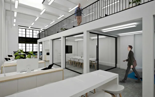 Vizualizace objektu TechTower