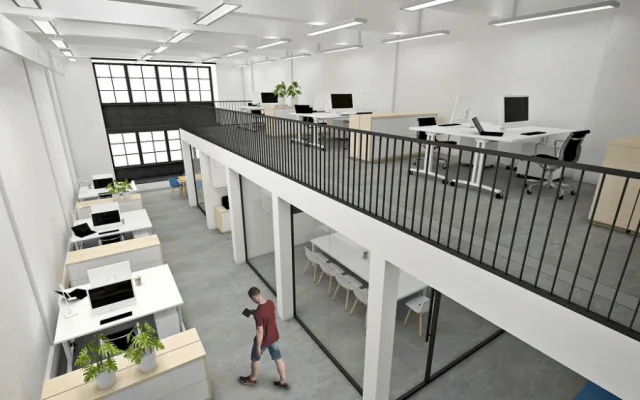 Vizualizace objektu TechTower