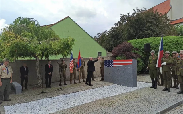 Domažlice mají nový památník osvobození, foto: Město Domažlice