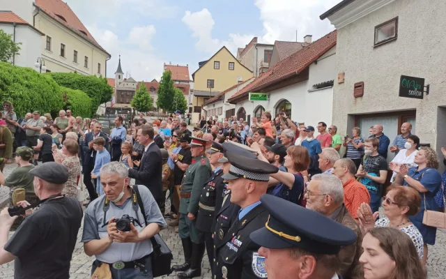 Domažlice mají nový památník osvobození, foto: Město Domažlice