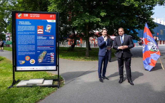 FC Viktoria Plzeň slaví 110 let od svého založení, klub odhalil pamětní destičky svým legendám