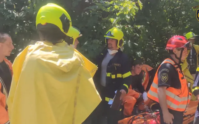 Posledního muže, kterého zasáhl únik jedovatých plynů, pustili z nemocnice domů