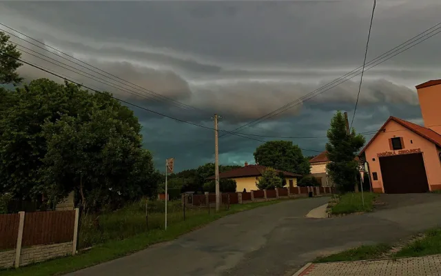 Bouřka na jižním Plzeňsku