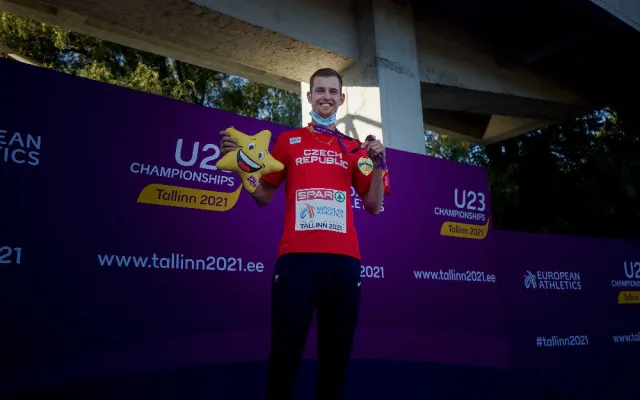 Výškař Jan Štefela přivezl zlato
