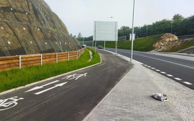 Nová plzeňská ulice Na Sudech umožnila vzniknout cyklostezce kolem východního okruhu města