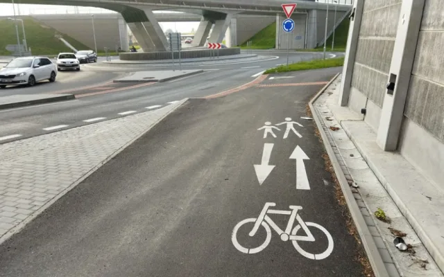 Nová plzeňská ulice Na Sudech umožnila vzniknout cyklostezce kolem východního okruhu města